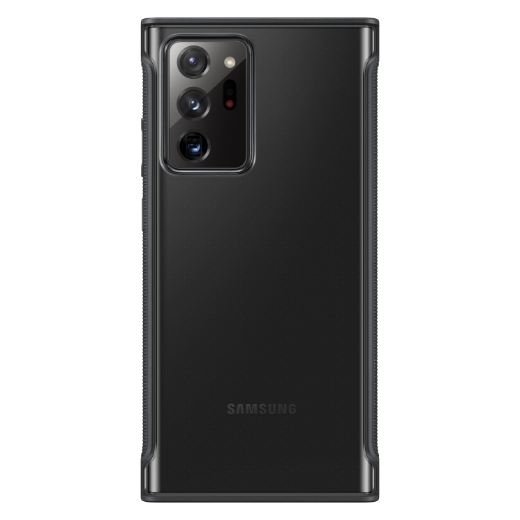 Защитный чехол Clear Protective Cover для Samsung Galaxy Note 20 Ultra (N985) EF-GN985CBEGRU - Black: фото 1 из 7