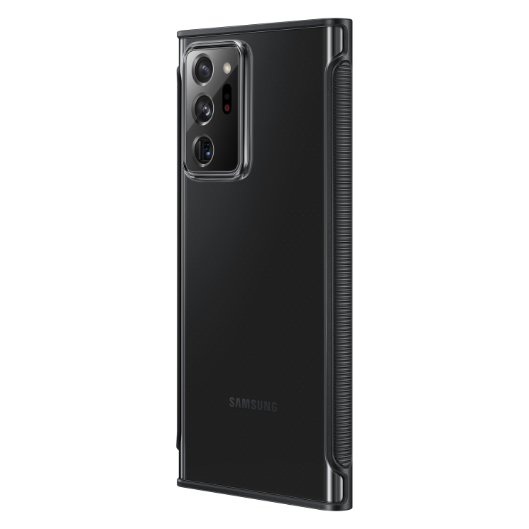 Защитный чехол Clear Protective Cover для Samsung Galaxy Note 20 Ultra (N985) EF-GN985CBEGRU - Black: фото 2 из 7