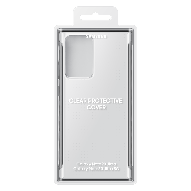 Защитный чехол Clear Protective Cover для Samsung Galaxy Note 20 Ultra (N985) EF-GN985CBEGRU - Black: фото 6 из 7