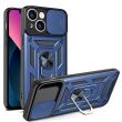 Защитный чехол Deexe Armor Shield для Apple iPhone 13 - Blue (370811L)