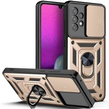 Защитный чехол Deexe Armor Shield для Samsung Galaxy A33 (A336) - Gold: фото 1 из 8
