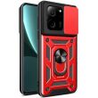 Защитный чехол Deexe Armor Shield для Xiaomi 13T / 13T Pro - Red (338448R)