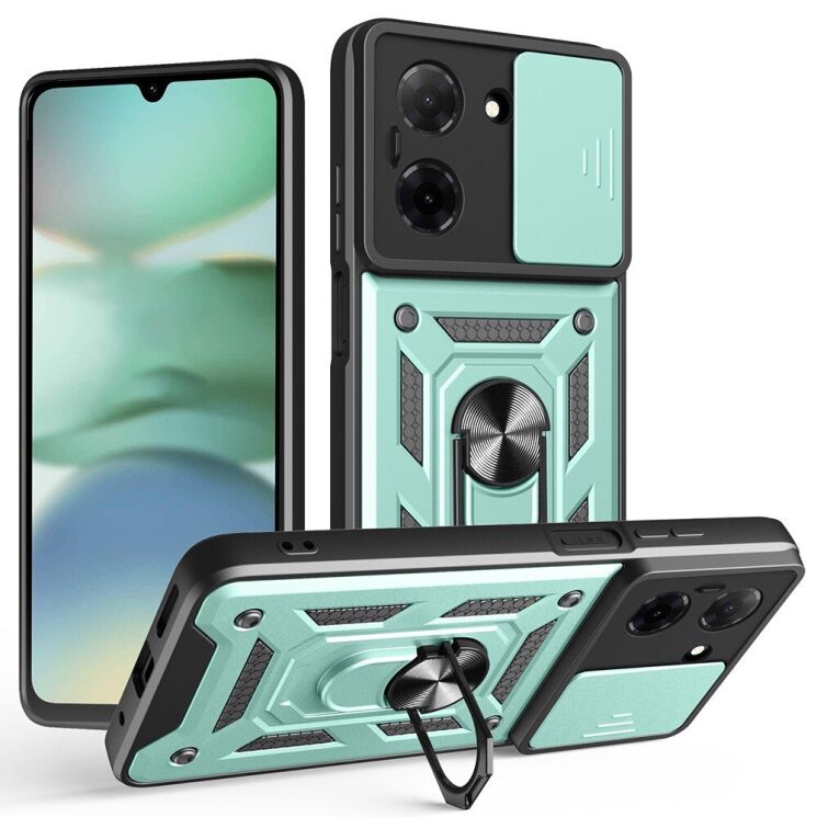 Защитный чехол Deexe Armor Shield для Xiaomi Redmi A5 - Green: фото 1 из 10
