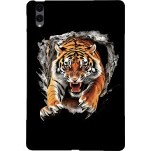 Защитный чехол Deexe Art Style для Samsung Galaxy Tab S12 Plus - Tiger: фото 1 из 4