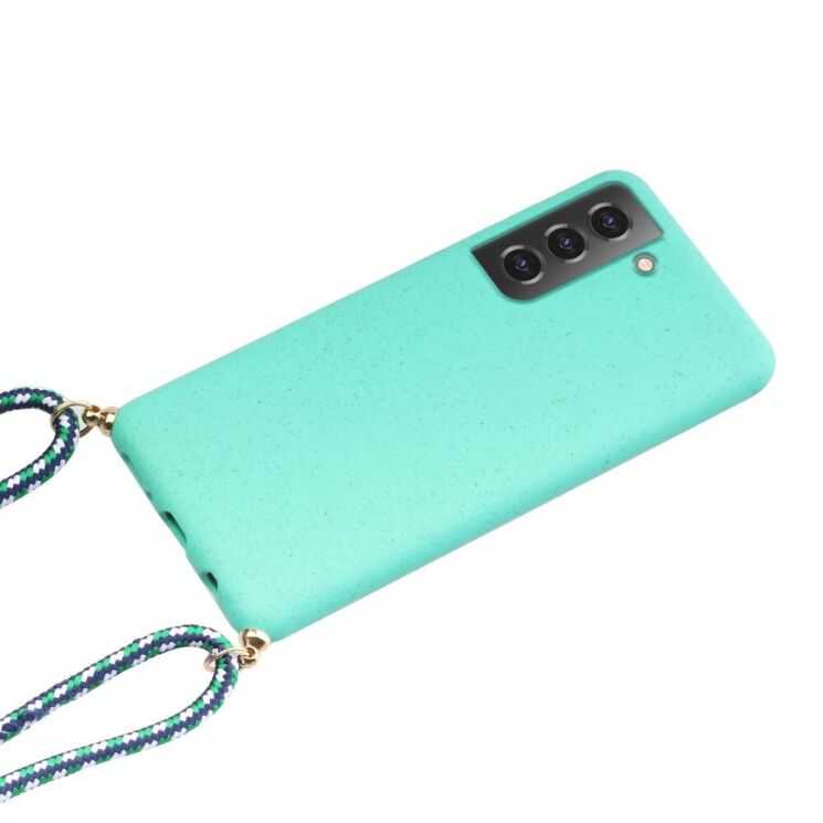 Защитный чехол Deexe Astra Case для Samsung Galaxy S22 - Cyan: фото 2 из 4