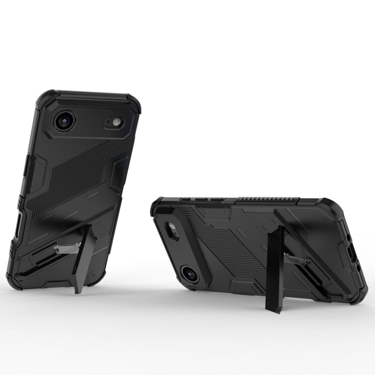 Захисний чохол Deexe Bibercas для Apple iPhone 17 Air - Black: фото 2 з 6