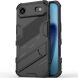 Захисний чохол Deexe Bibercas для Apple iPhone 17 Air - Black (387120B). Фото 1 з 6