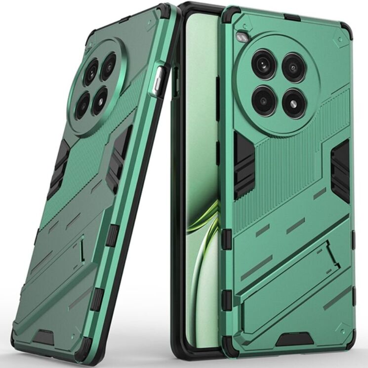 Защитный чехол Deexe Bibercas для OnePlus Ace 3 Pro - Green: фото 1 из 6