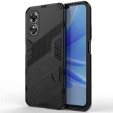 Захисний чохол Deexe Bibercas для OPPO A17 - Black (312919B)