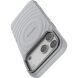 Захисний чохол Deexe Bibercas Ripple для iPhone 18 Pro Max / 17 Pro Max - Grey (423829H). Фото 5 з 9