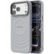 Захисний чохол Deexe Bibercas Ripple для iPhone 18 Pro Max / 17 Pro Max - Grey (423829H). Фото 1 з 9