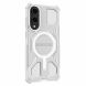 Защитный чехол Deexe Clear Bibercas для Samsung Galaxy S25 Edge (S937) - Grey (377571H). Фото 3 из 8