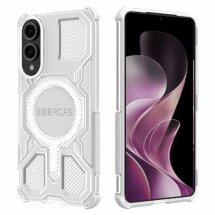 Захисний чохол Deexe Clear Bibercas для Samsung Galaxy S25 Edge (S937) - Grey: фото 1 з 8
