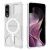 Защитный чехол Deexe Clear Bibercas для Samsung Galaxy S25 Edge (S937) - Grey: фото 1 из 8