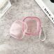 Захисний чохол Deexe Clear Case для Samsung Galaxy Buds Live / Buds Pro / Buds 2 / Buds 2 Pro / Buds FE - Pink (267805P). Фото 2 з 4