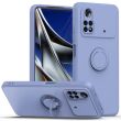 Защитный чехол Deexe Color Shell для Xiaomi Poco M4 Pro 4G - Purple (299027V)