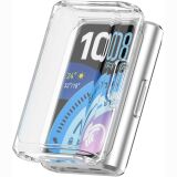 Защитный чехол Deexe Crystal Cover для Huawei Band 11 Pro - Transparent: фото 1 из 7