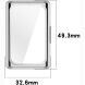 Защитный чехол Deexe Crystal Cover для Huawei Band 11 Pro - Transparent (410611T). Фото 7 из 7