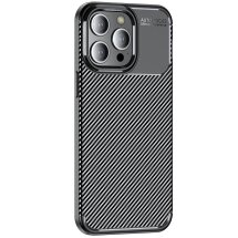 Захисний чохол Deexe Fusion для iPhone 15 Pro - Black: фото 1 з 8