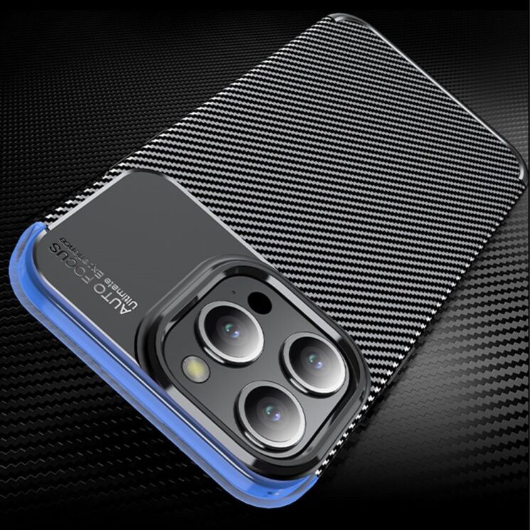 Защитный чехол Deexe Fusion для Apple iPhone 15 Pro - Black: фото 6 из 8