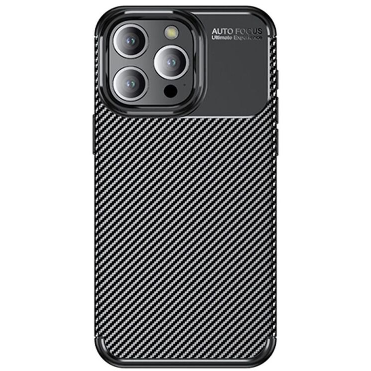 Защитный чехол Deexe Fusion для Apple iPhone 15 Pro - Black: фото 2 из 8