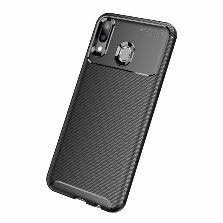 Защитный чехол Deexe Fusion для Samsung Galaxy M20 - Black: фото 2 из 11