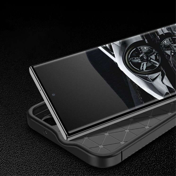 Защитный чехол Deexe Fusion для Samsung Galaxy S23 Ultra - Black: фото 5 из 8