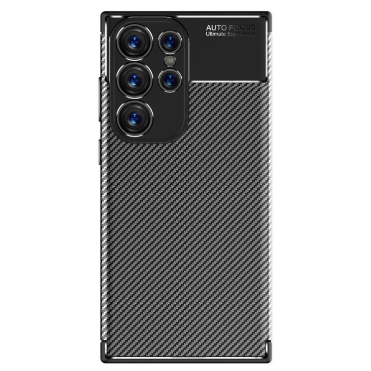 Защитный чехол Deexe Fusion для Samsung Galaxy S23 Ultra - Black: фото 2 из 8