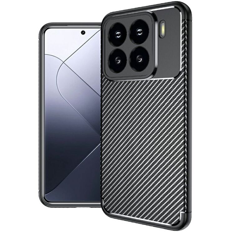 Защитный чехол Deexe Fusion для Xiaomi 15 Pro - Black: фото 1 из 7