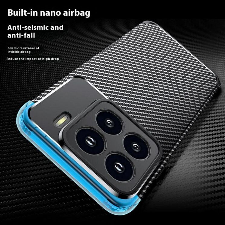 Защитный чехол Deexe Fusion для Xiaomi 15 Pro - Black: фото 3 из 7
