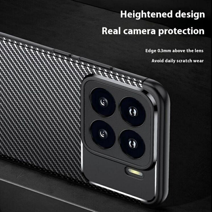 Защитный чехол Deexe Fusion для Xiaomi 15 Pro - Black: фото 5 из 7