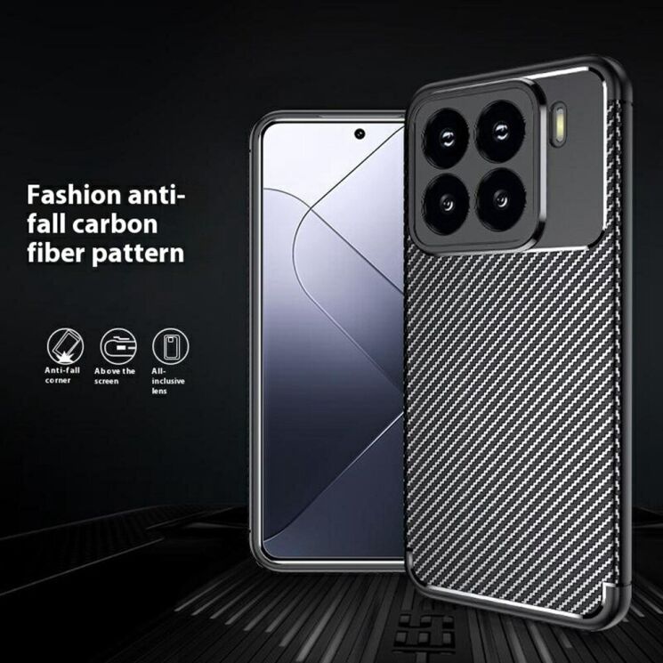 Защитный чехол Deexe Fusion для Xiaomi 15 Pro - Black: фото 2 из 7