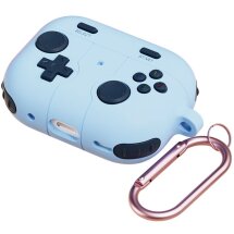 Защитный чехол Deexe Game Console для AirPods Pro 3 - Blue: фото 1 из 8