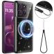 Защитный чехол Deexe Glitter Case with MagSafe для Motorola Moto G77 - Black (406827B). Фото 1 из 7