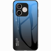 Защитный чехол Deexe Gradient Color для Honor 600 Lite - Black / Blue: фото 1 из 8