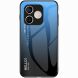 Защитный чехол Deexe Gradient Color для Honor 600 Lite - Black / Blue (411818BL). Фото 1 из 8