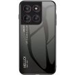 Захисний чохол Deexe Gradient Color для Motorola Edge 60 Pro - Black / Grey (381730BH)