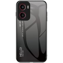 Защитный чехол Deexe Gradient Color для Motorola Moto G05 - Black / Grey: фото 1 из 11
