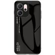 Захисний чохол Deexe Gradient Color для OPPO Reno 14 F/FS - Black (388308B)