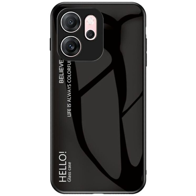 Захисний чохол Deexe Gradient Color для OPPO Reno 14 F/FS - Black: фото 1 з 6