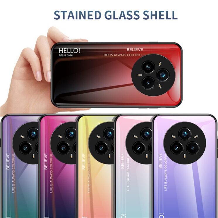 Защитный чехол Deexe Gradient Color для Realme 14 Pro Plus - Yellow: фото 8 из 8
