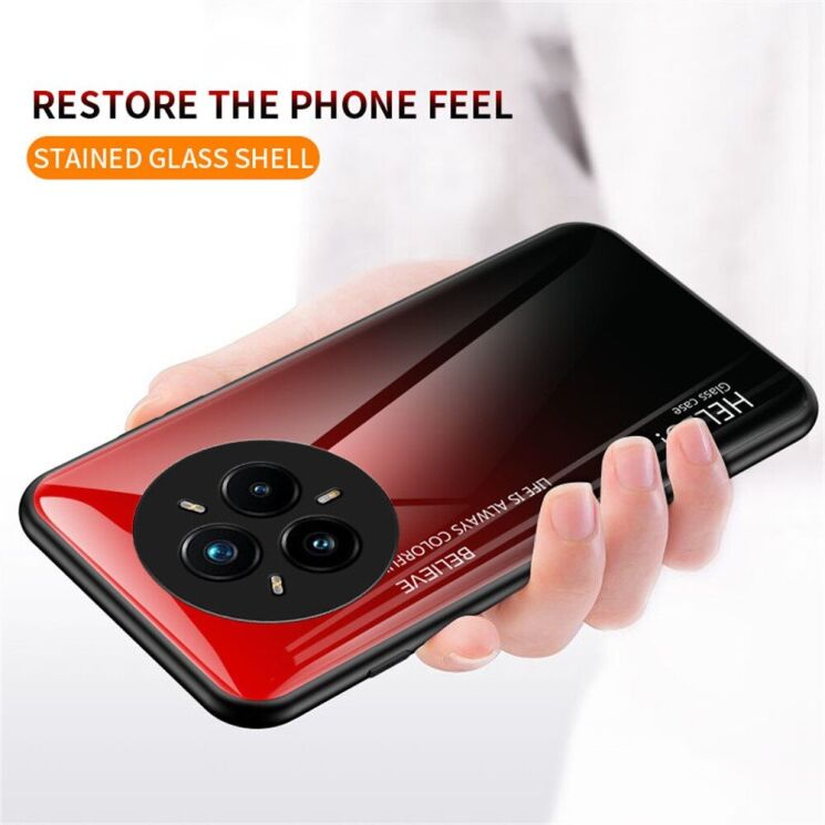 Защитный чехол Deexe Gradient Color для Realme 14 Pro Plus - Yellow: фото 6 из 8