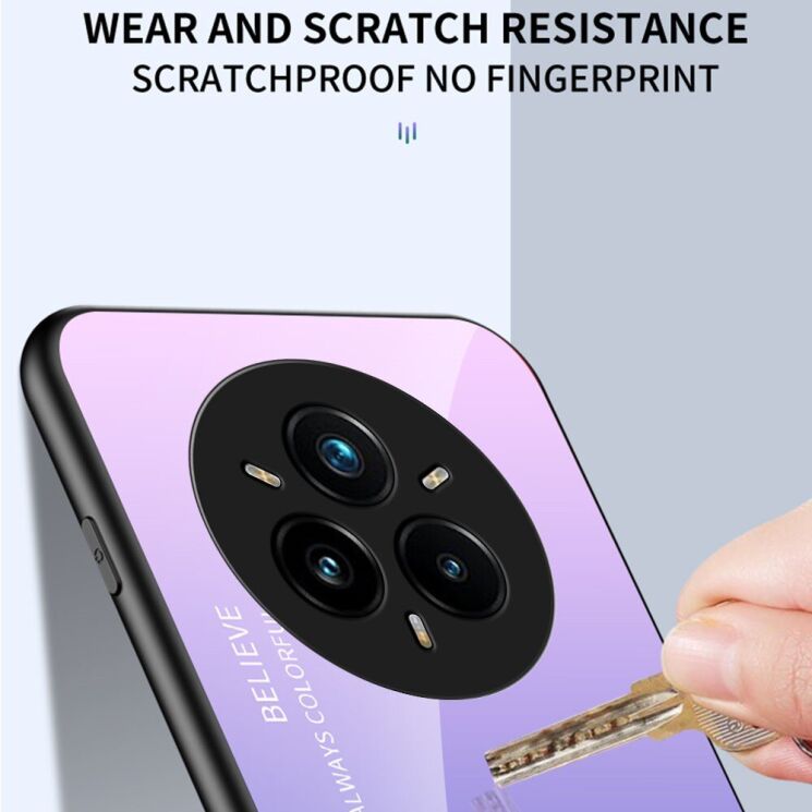 Защитный чехол Deexe Gradient Color для Realme 14 Pro Plus - Yellow: фото 2 из 8
