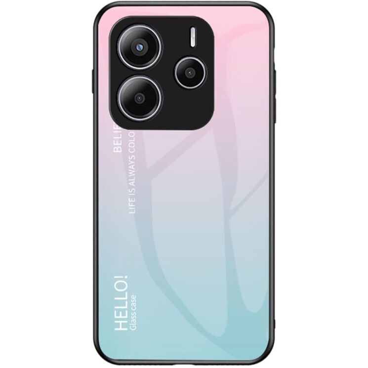 Защитный чехол Deexe Gradient Color для Xiaomi Redmi Note 14 5G - Pink / Blue: фото 1 из 10