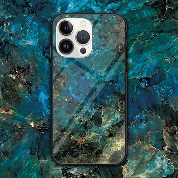 Защитный чехол Deexe Gradient Pattern для Apple iPhone 16 Pro Max - Emerald: фото 2 из 8