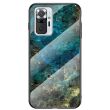 Защитный чехол Deexe Gradient Pattern для Xiaomi Redmi Note 10 Pro - Emerald (278443E)