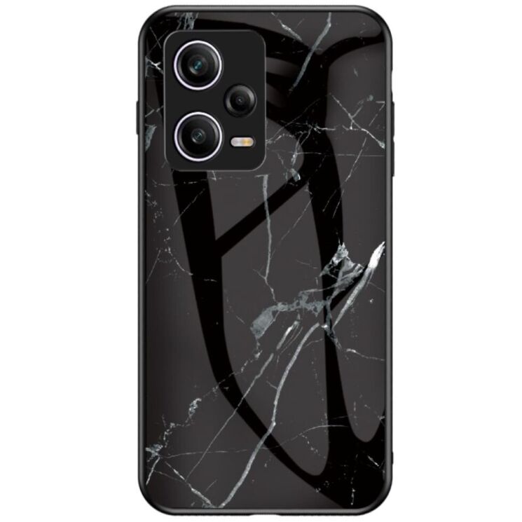Захисний чохол Deexe Gradient Pattern для Xiaomi Redmi Note 12 Pro 5G - Black: фото 1 з 9