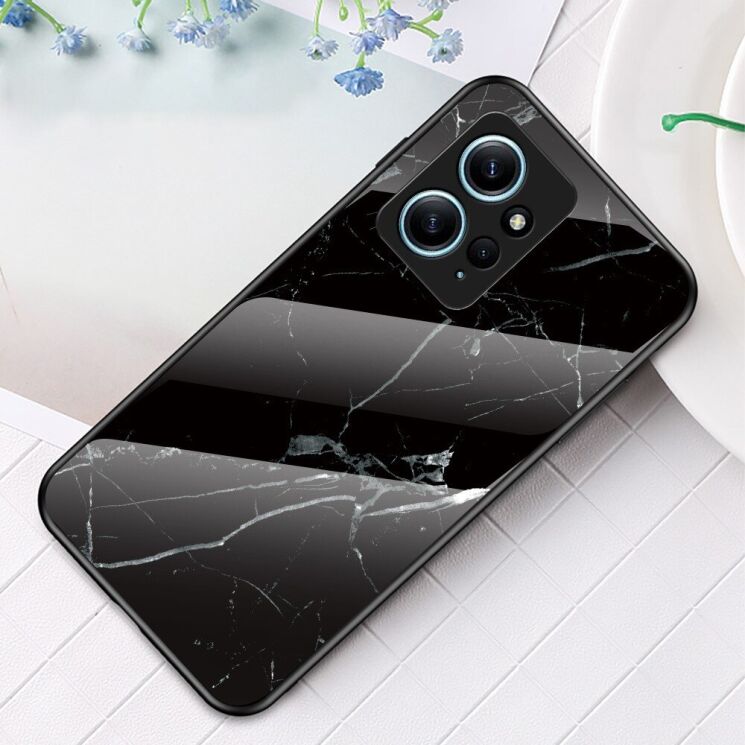 Защитный чехол Deexe Gradient Pattern для Xiaomi Redmi Note 12 - Black: фото 2 из 8