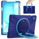 Защитный чехол Deexe Hand Grip для Samsung Galaxy Tab S10 FE Plus - Navy Blue (378522NB). Фото 1 из 17