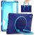 Защитный чехол Deexe Hand Grip для Samsung Galaxy Tab S10 FE Plus - Navy Blue: фото 1 из 17